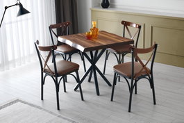 Hanah Home Safir - 1462 Mesa de Comedor Nogal